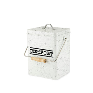 Pantry: Enamel Compost Bin by Twine®