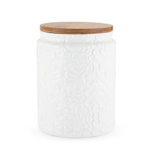 Pantry: Textured Ceramic Small Canister by Twine®