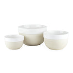 Pantry: Clay & Ceramic Mixing Bowl Set by Twine®