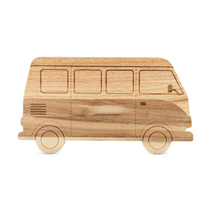 Rubber & Acacia Wood Camper Cheese Board by Foster & Rye