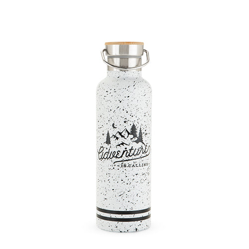 25 oz Double Walled Stainless Steel Adventure Water Bottle