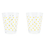 Gold Dots Acrylic Cups (set of 2)