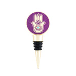 Enamel Filled Hamsa Bottle Stopper