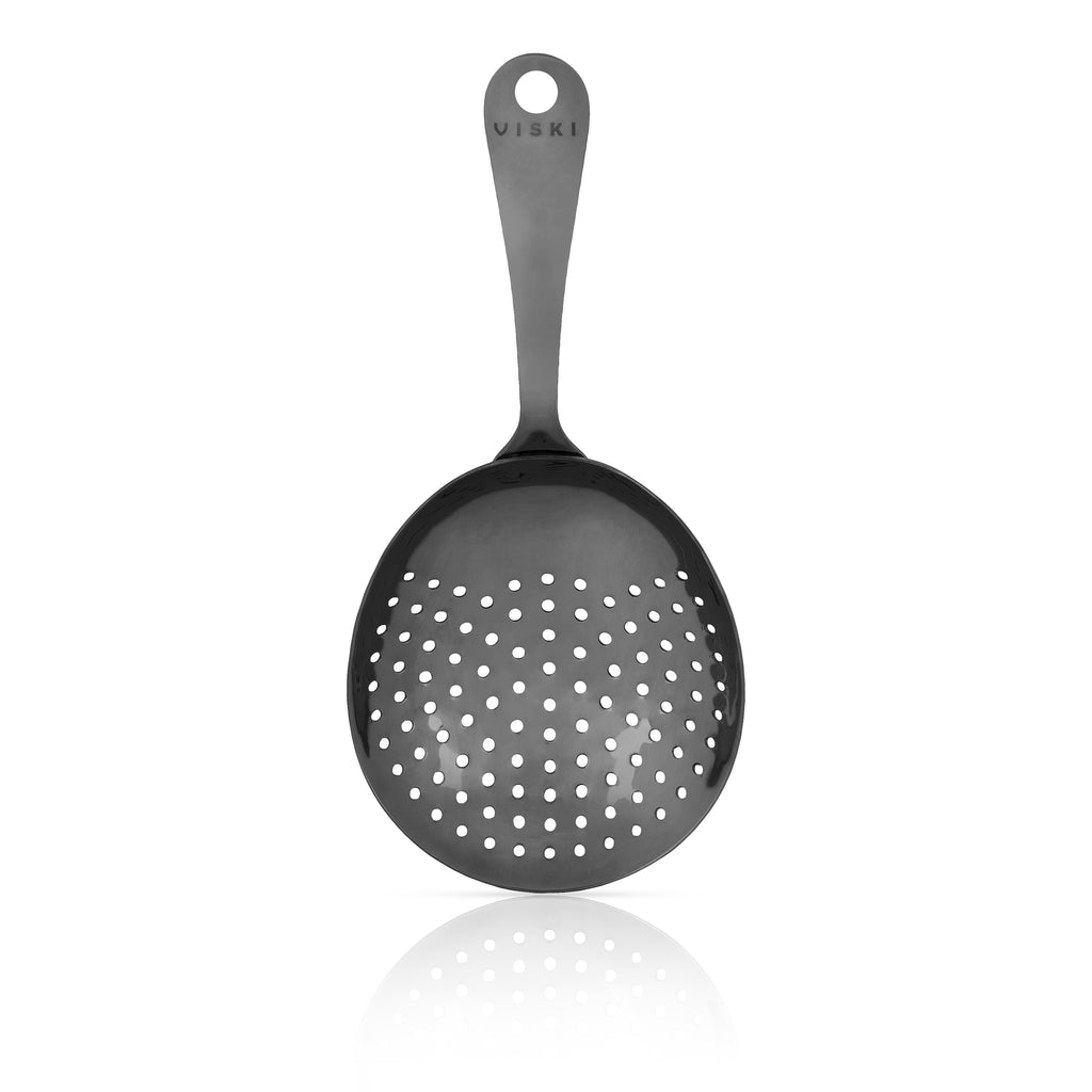 Warren™ Gunmetal Black Julep Strainer by Viski