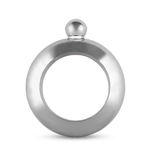 Charade: Silver Bracelet Flask