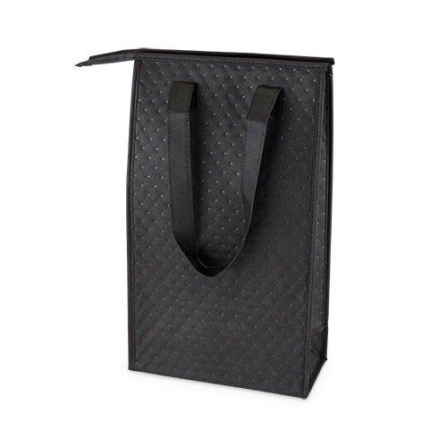Nomad 2-Bottle Insulated Tote in Black by True