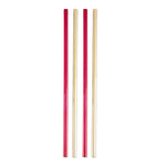 Rustic Holiday: Assorted Stainless Steel Cocktail Straws by
