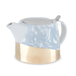 Harper Blue Floral Ceramic Teapot & Infuser by Pinky Up