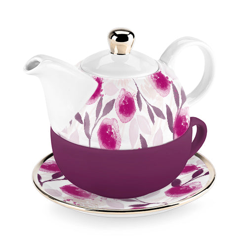 Addison Berry Floral Tea for One Set