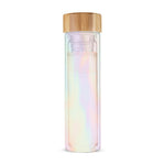Blair Iridescent Glass Travel Infuser Mug by Pinky Up