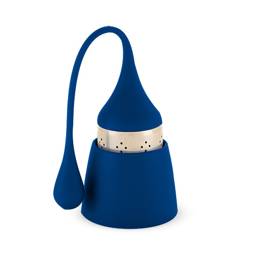 Weighted Navy  Tea Infuser & Base by Pinky Up