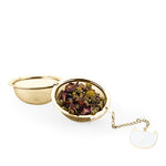 Charmed Teacup Cat Charm and Tea Ball by Pinky Up