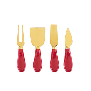 Rustic Holiday: Ceramic Cheese Set by Twine