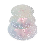 Gleaming Paper Cake Stand