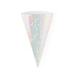 Iridescent Sprinkle Treat Cones