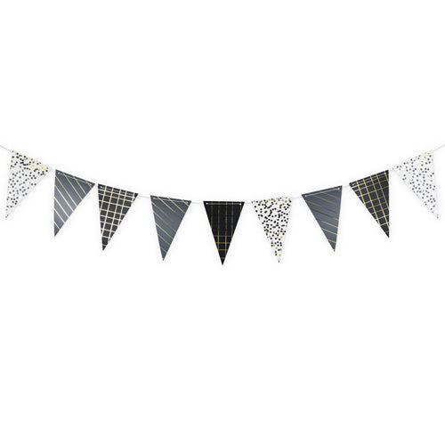 Assorted Noir Pattern Garland