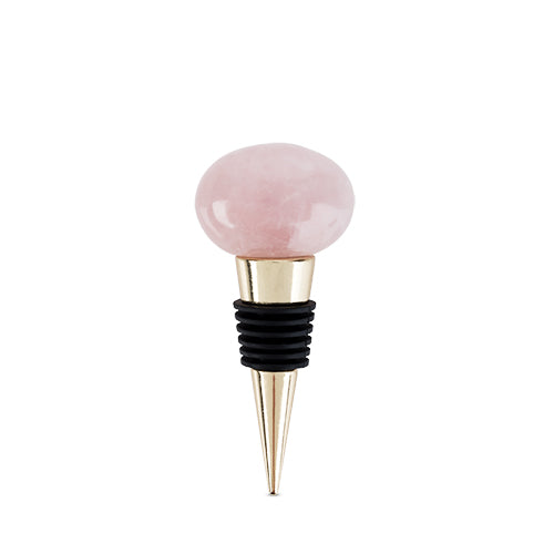 Garden Party™: Rose Quartz Bottle Stopper by Twine®