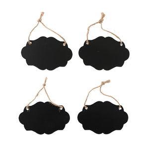 Small Chalk Sign Set of 4