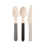 Assorted Noir Pattern Flatware