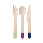 Assorted Color Dip Flatware by Cakewalk