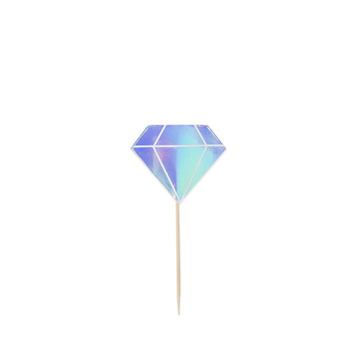 Iridescent Gemstone Treat Pick