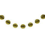 Gold Honeycomb Garland