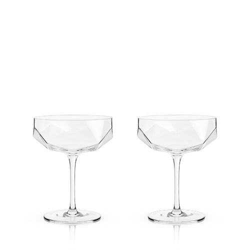 Raye: Faceted Crystal Coupe (VISKI)