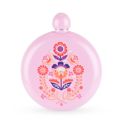 Frida: Painted Floral Flask