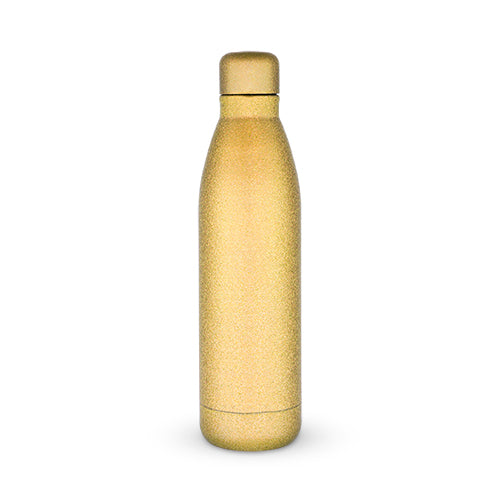 Comet: Gold Glitter Water Bottle