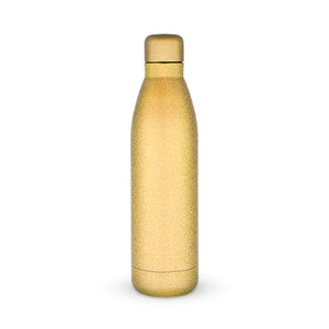 Comet: Gold Glitter Water Bottle