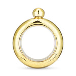 Gold Plastic Bangle Flask