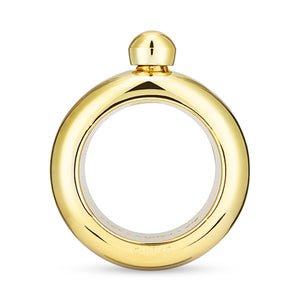 Gold Plastic Bangle Flask