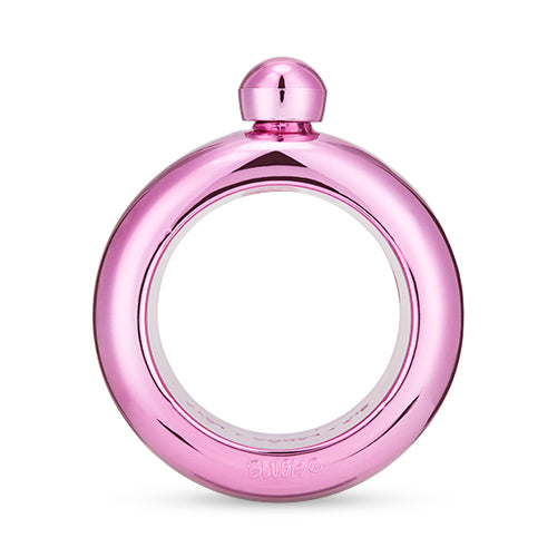 Pink Plastic Bangle Flask