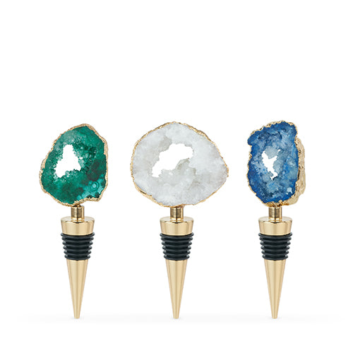 Gilded: Assorted Geode Stoppers