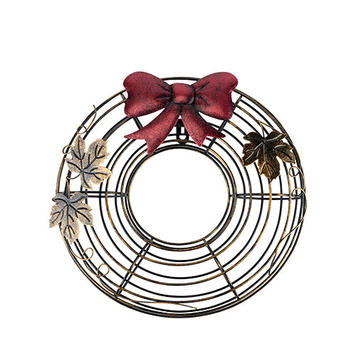 Holiday Wreath Wine Cork Holder