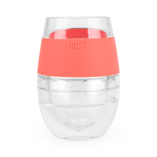 Wine FREEZE™ Cooling Cup in Coral (1 pack) by HOST®