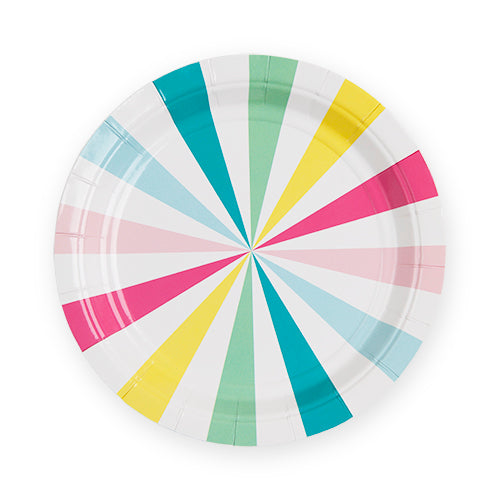 Sugar & Striped Appetizer Plate