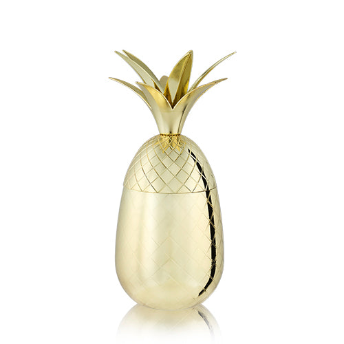 Belmont: 16 oz. Gold Pineapple Tumbler (VISKI)
