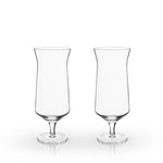 Raye: Angled Hurricane Glass (VISKI)