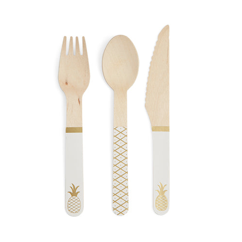 Pineapple Crush Flatware by Cakewalk