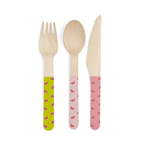 Assorted Watermelon Flatware