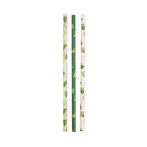 Assorted Monstera Straws