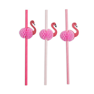 Assorted Flamingle Straws