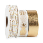 Pineapple Crush Washi Tape & Twine by Cakewalk