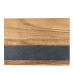 Rustic Farmhouse: Wood with Slate Board (M)