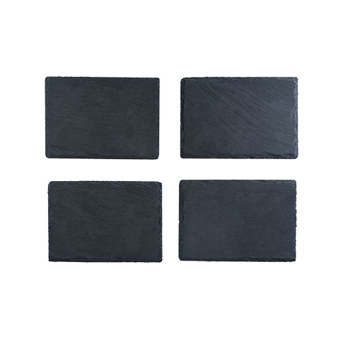 Country Home: Slate Tapas Plate Set of 4 by Twine