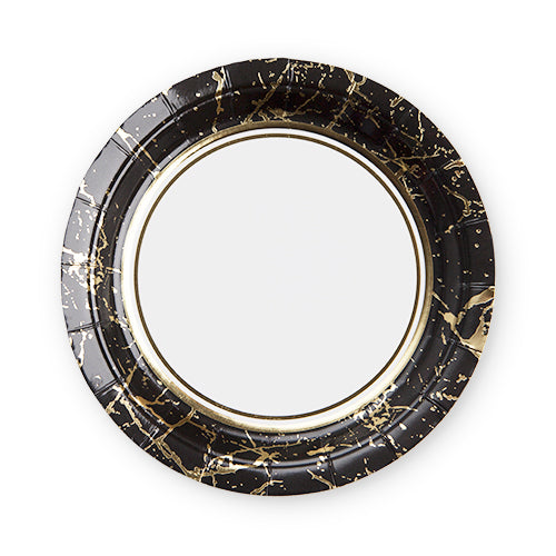 Gold Speckle Appetizer Plate