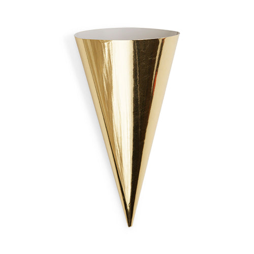 Gold Treat Cones
