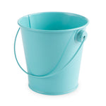 Teal Metal Pail