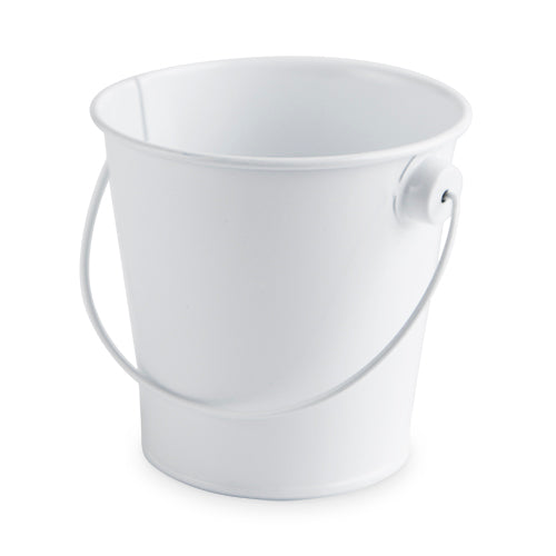White Metal Pail
